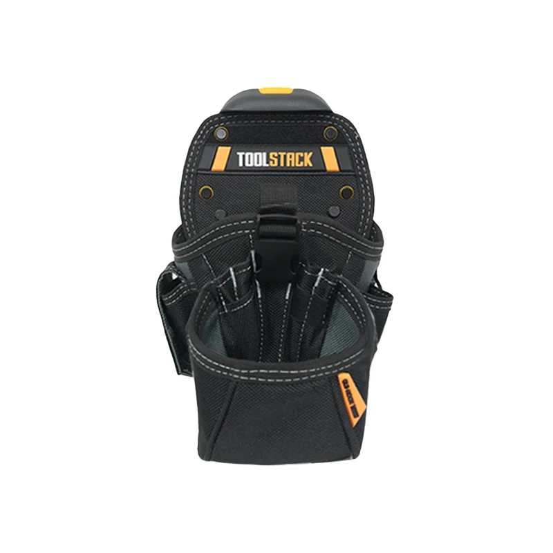 TOOLSTACK Electric Drill Pouch High Capacity Waterproof Drill Toolkit Multi Screwdriver & Spanner Tools Storage Work Waist Bag