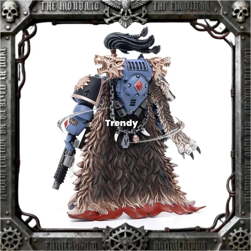 

【Spot】JOYTOY Hammer 40K Space Wolf Ragnar Black Mane Boy Toy Gift collection