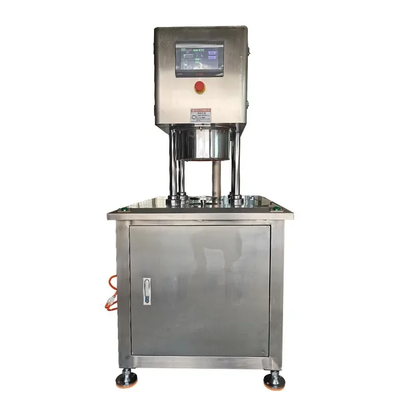 Semi-automatic vacuum sealing machine, vacuum  machine, can vacuum  machine, nitrogen filling and  machine