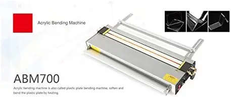 Cintreuse de chauffage acrylique 27 "700mm, épaisseur 1-10mm, machine à cintrer le PVC, 110V, panneau exécutif, PP, verre plexi, ABS