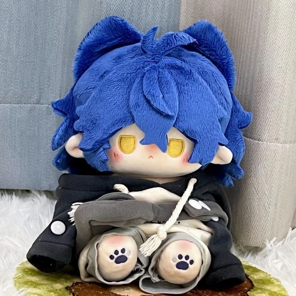 

Anime Genshin Impact Kyryll Chudomirovich Flins 20cm Doll Cosplay Cartoon Soft Body Change Clothes Pillow Xmas Gifts PDD