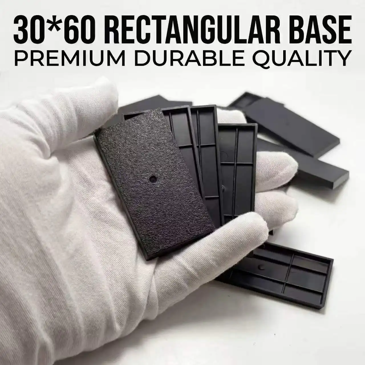 30x60mm Rectangular Bases for Warhammer - Enhance Your Wargame Experience!
