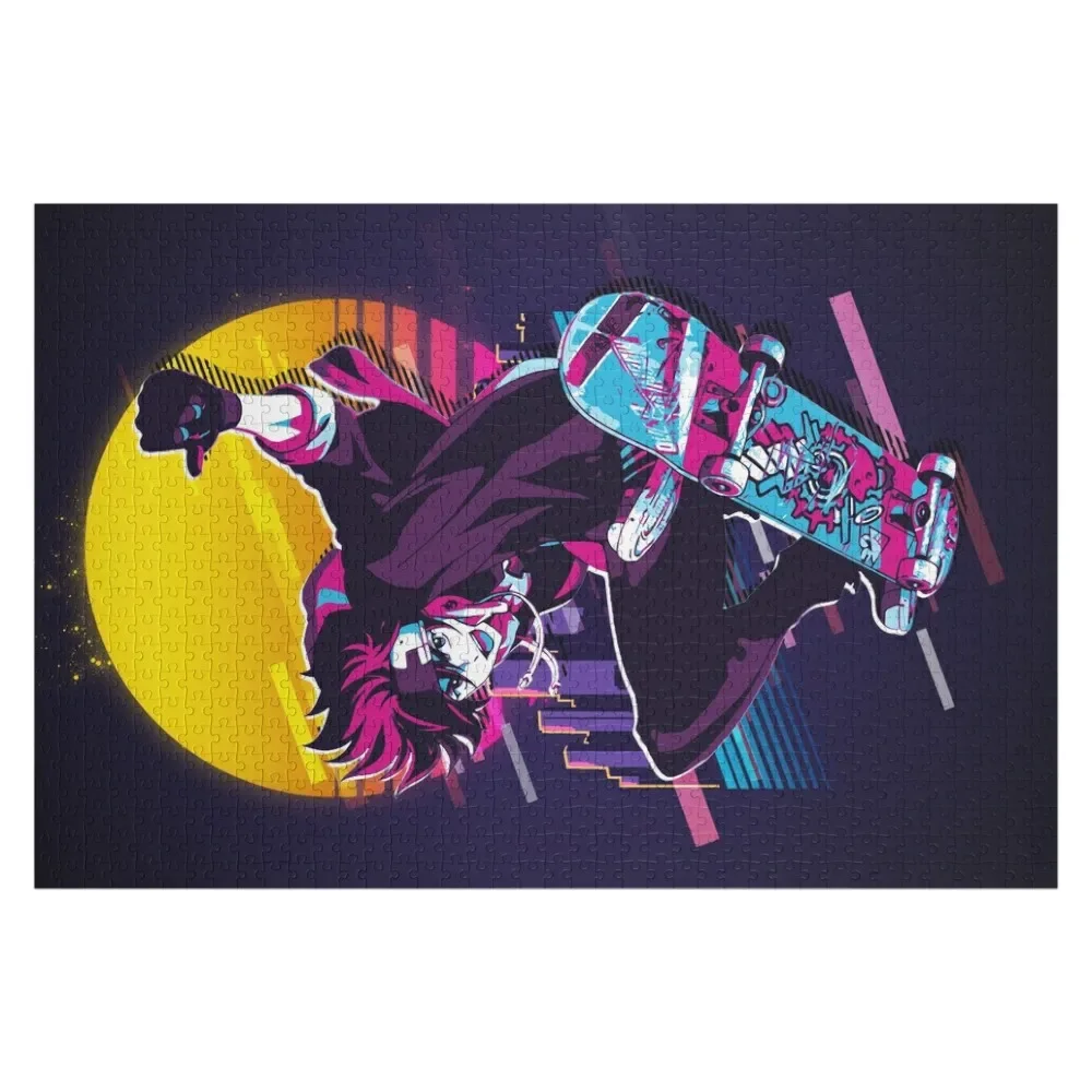 

SK8 the Infinity - Reki *80s retro* Jigsaw Puzzle Personalize Wood Photo Personalized Puzzle