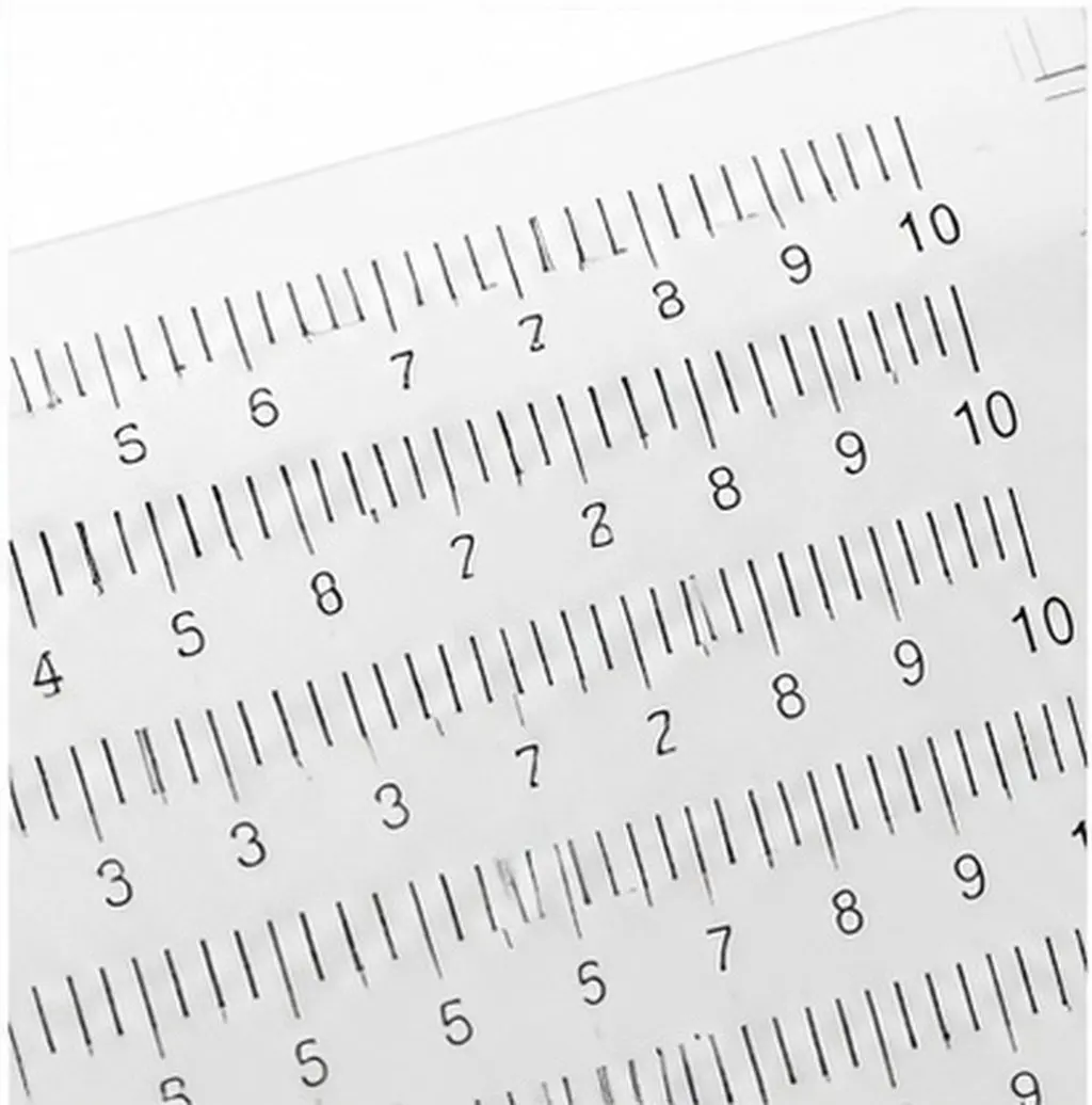 20Pcs Waterproof Adhesive Measuring Tape Ruler Sticker For Woodworking Self-adhesive Metric Scale Easy Application