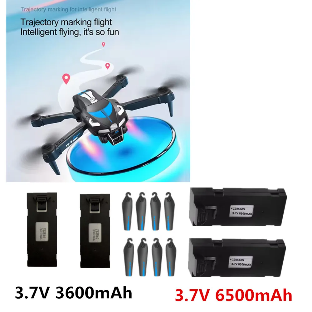 

Аксессуар для дрона YT11 Аккумулятор для дрона YT11 3,7 В 6500 мАч, 3,7 В 3600 мАч Аккумулятор / лопасть пропеллера / Использование для части дрона YT11