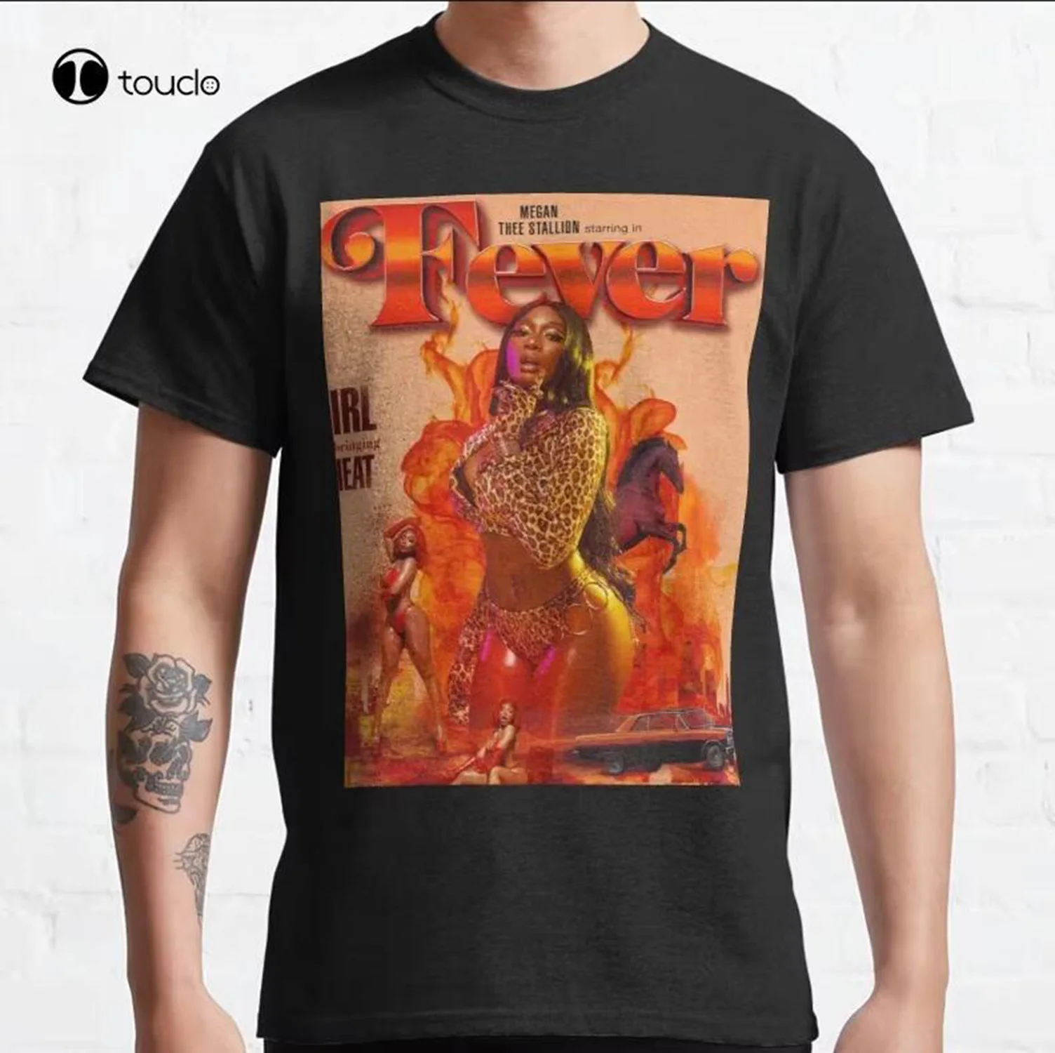 Megan Thee Stallion - Fever Classic T-Shirt Cotton Tee Shirt Unisex Custom Aldult Teen Unisex Digital Printing Tee Shirt Cotton