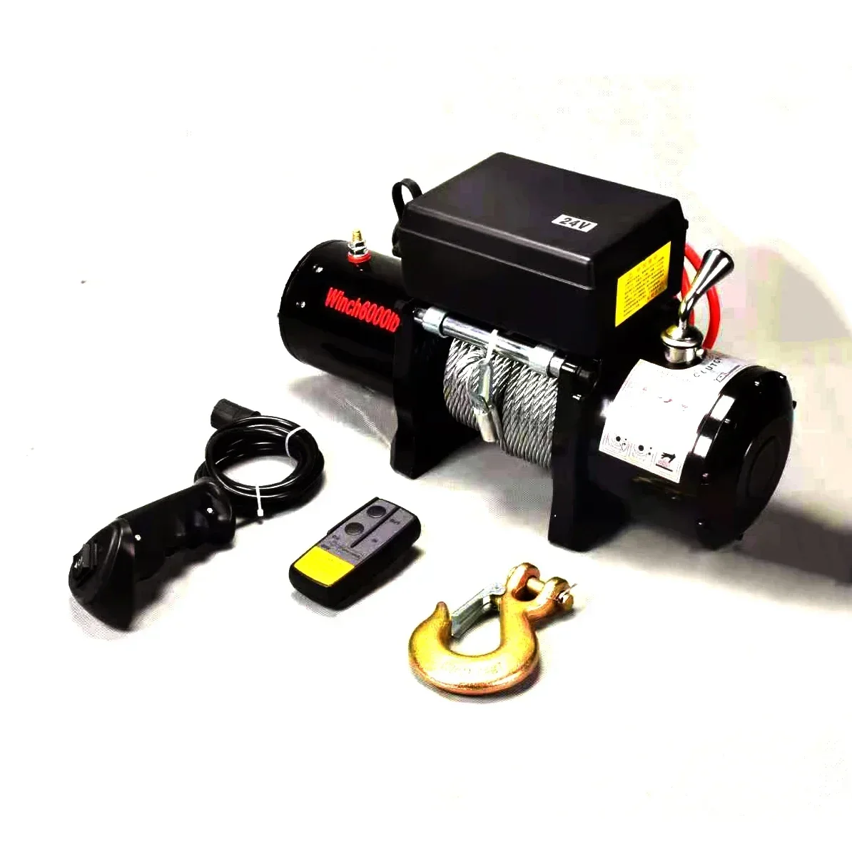 

Winch 12000lb 12v Cable Line 24m Diameter 9.3mm Used Electrical Winches