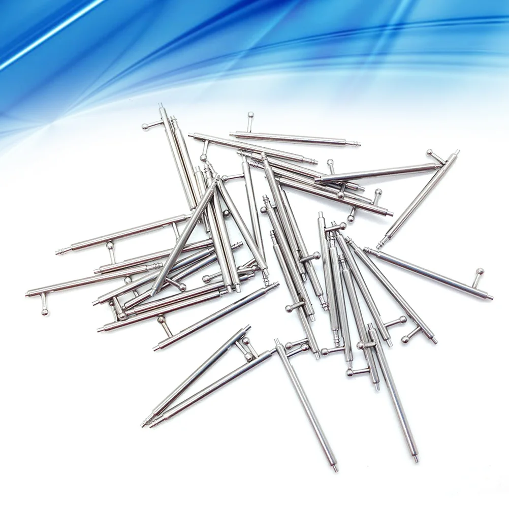 

8Pcs Stainless Steel Watch Connecting Shaft Pins 1.5x20mm Metal Strap Links Spring Bars Repair Tool Watch Accessories