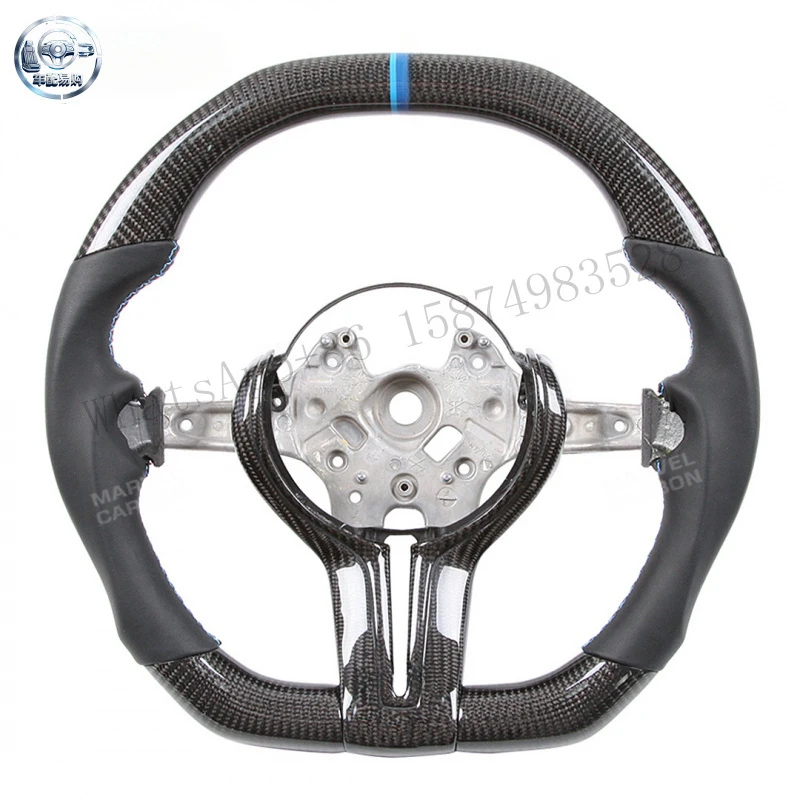 Suitable for BMW F15 F30 F31 F34 F20 F21 F25 F10 carbon fiber steering wheel modification and customization