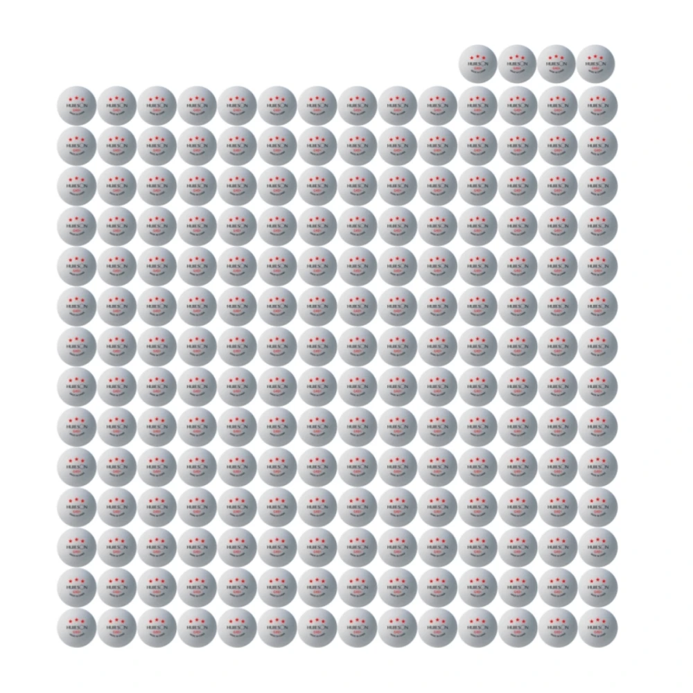 

200 PCS Huieson 3-Star Table Tennis Balls ABS 40+ New Material for Competition And Multi-ball Training Robot Ping Pong Balls