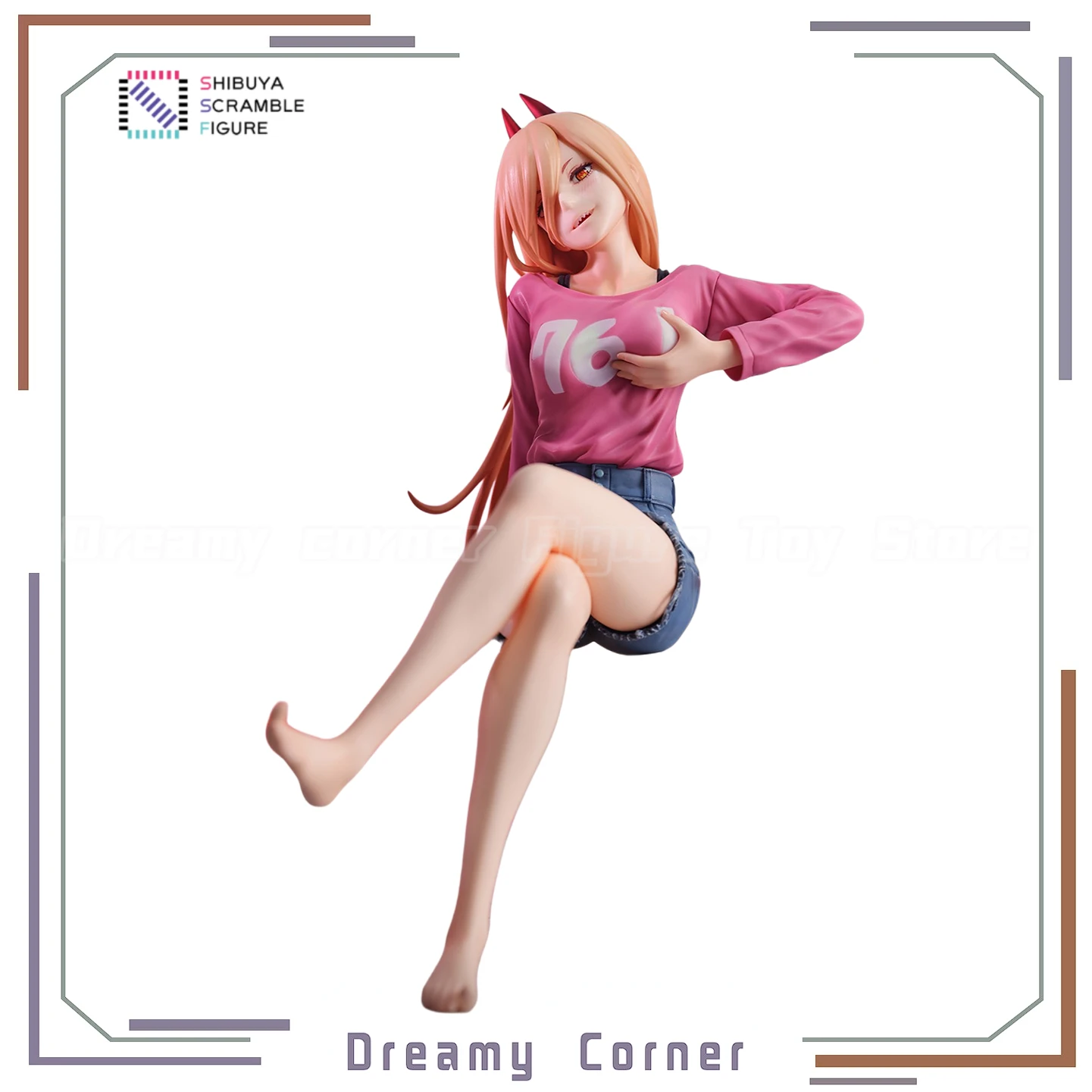 

【В наличии】Оригинальный Alpha Satellite SSF MAPPA EStream CHAINSAW MAN POWER масштаб 1/7, фигурка, коллекция моделей, орнамент