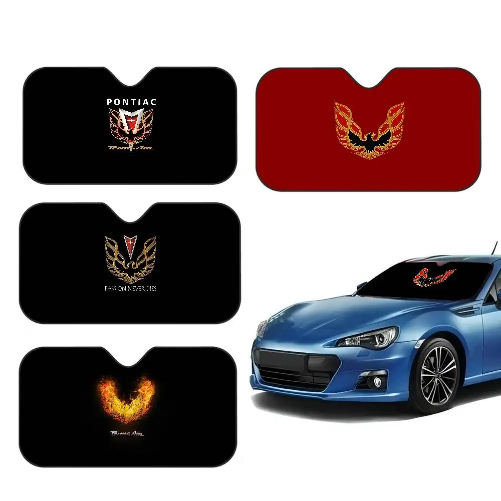Pontiac Firebird Trans-Am Car Windshield Funny Sun Shade Foldable UV Ray Sun Visor Protector Sunshade for Front Window