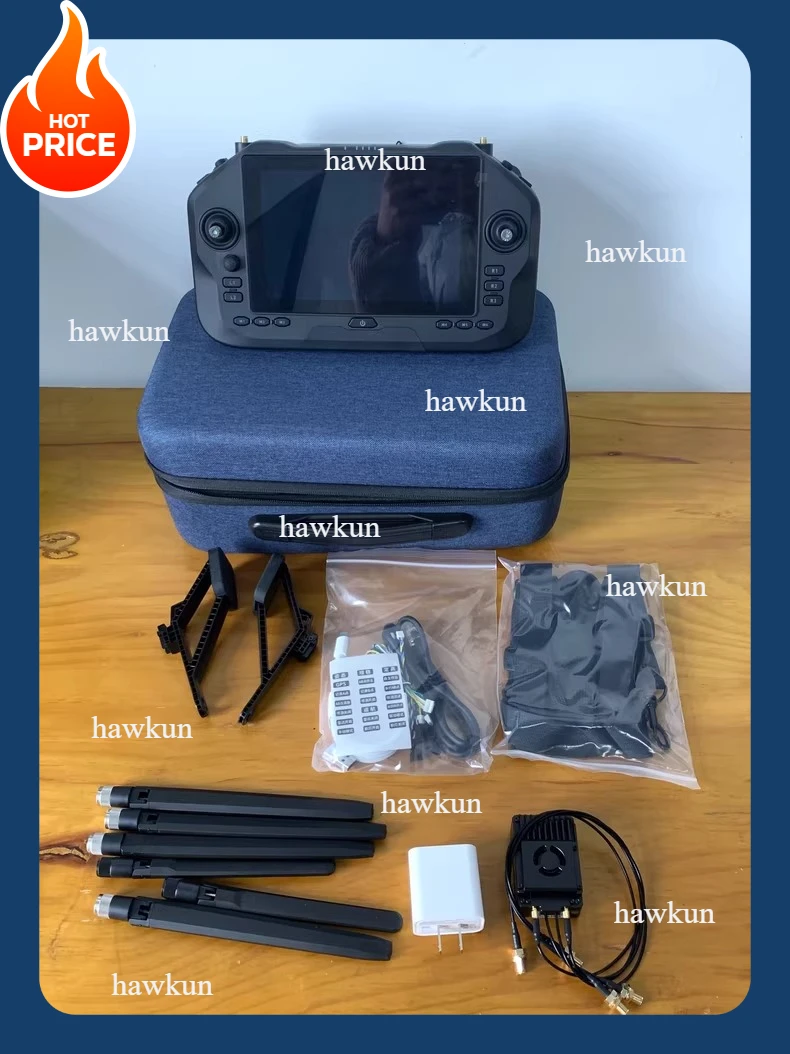 

SIYI UniRC 7Pro 2.4&5 GHzDual Frequency Handheld Ground Station 7Inch 1080P 40KM Range Smart Controller for UAV UGV Robotics