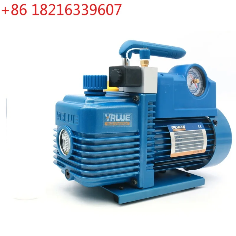 YAO 2L Vacuum Pump V-i140SV New Refrigerant  R410A  Air Conditioning Repair Fiber Model 2Pa 250W 7.2m3 / h With Solenoid Valve