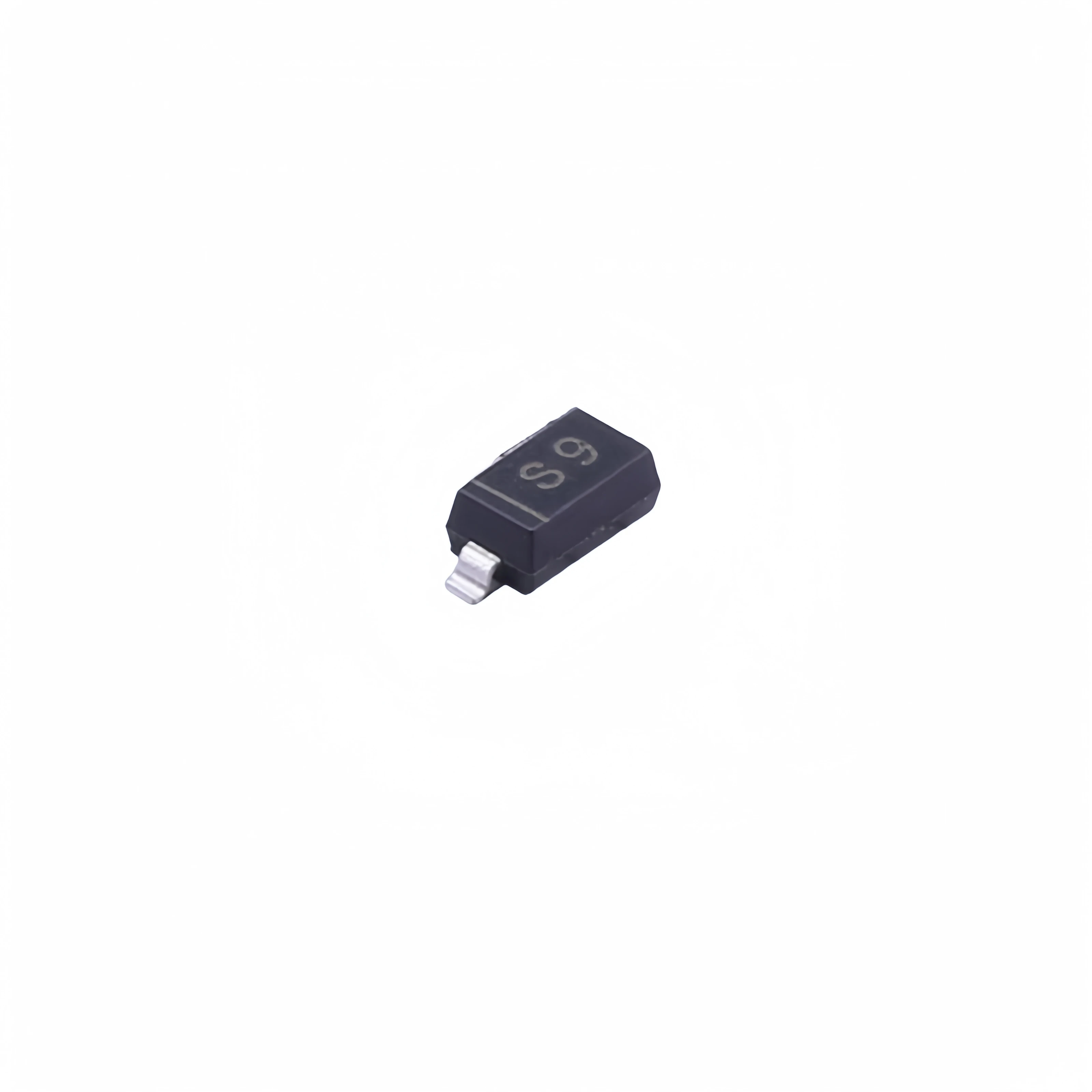 50PCS BAT46W  Schottky diodes Voltage: 100V Current: 150mA SOD-123