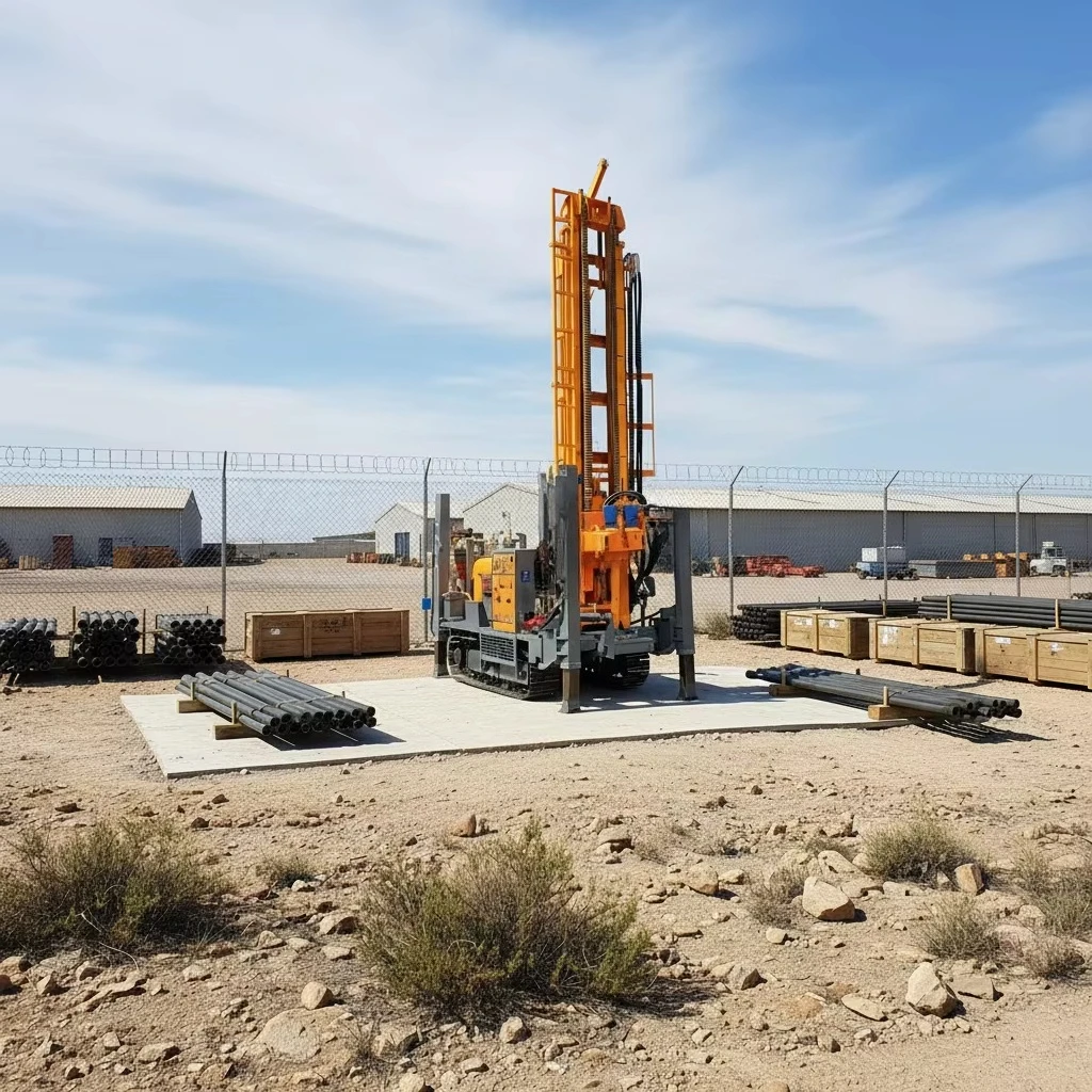 Borehole Drilling Machine Water Well Drilling Equipment for Construction and Industrial Use