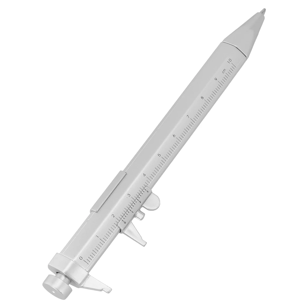 มัลติฟังก์ชั่ Vernier Caliper ปากกา 0-100 มม.เครื่องวัดเส้นผ่าศูนย์กลางสีฟ้าสีดําเติมสีฟ้าสีดําเติมเครื่องเขียนเจลหมึกปากกาใหม่