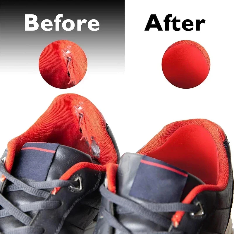 Наклейки для ремонта спортивной обуви, замшевые противоизносостойкие патчи с отверстиями, самоклеящиеся, защита пятки, стельки, вставки для ухода за ногами, 6 шт.