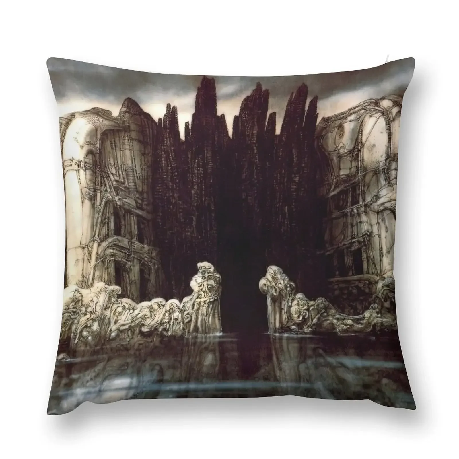 

hans ruedi giger surrealism art Throw Pillow Decorative Sofa Cushions luxury sofa pillows pillow