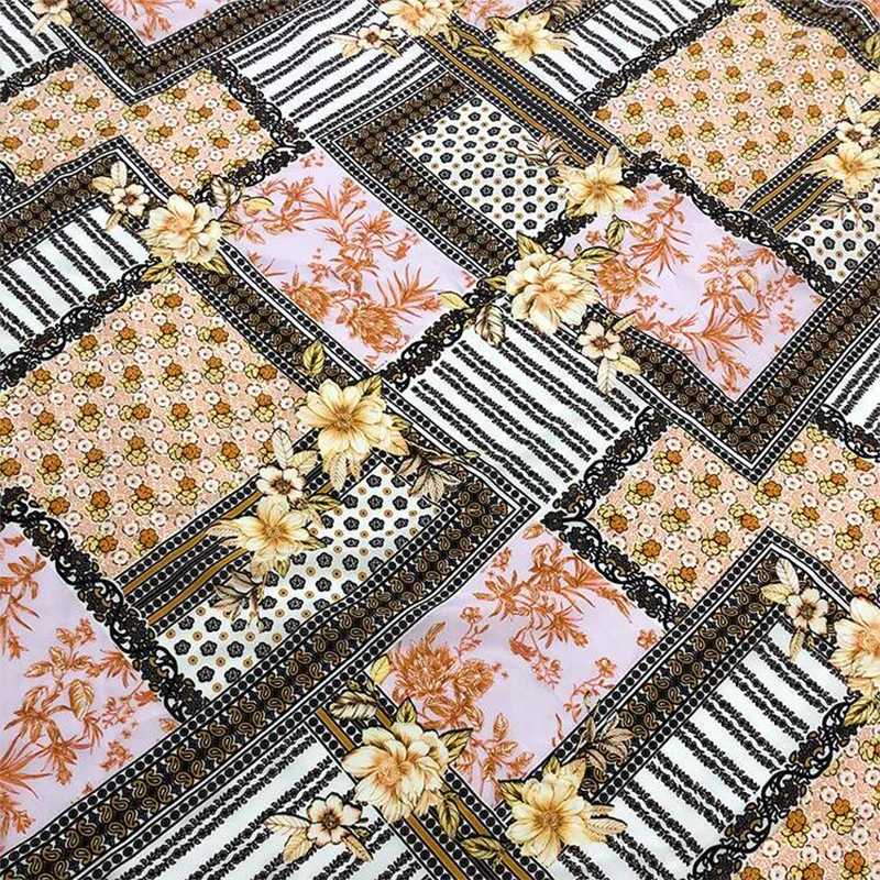 

1 метр, 100% тутовый шелк, 13 момме, креповая шелковая ткань, элегантный цветочный принт, ширина 140 см, 55 дюймов, по дворам CY044