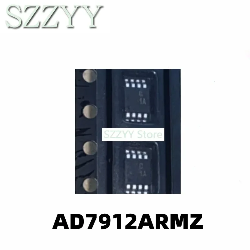 5PCS AD7912 AD7912ARM AD7912ARMZ screen printed C1A MSOP8 analog-to-digital converter chip