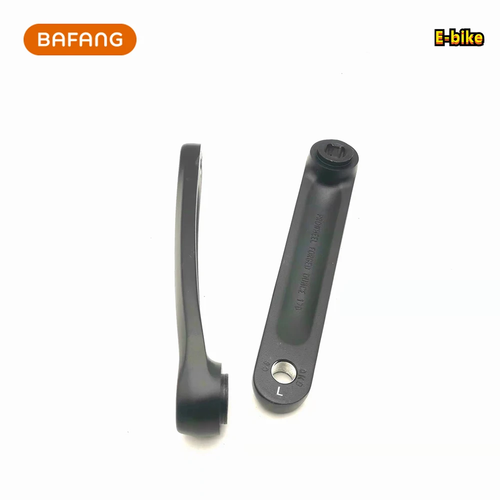 GUSTAVO E-BIKE Crank Square Hole General Motor Crank For BAFANG Aluminum Alloy 170mm BBS M400 G330 E6000 Motor Crank