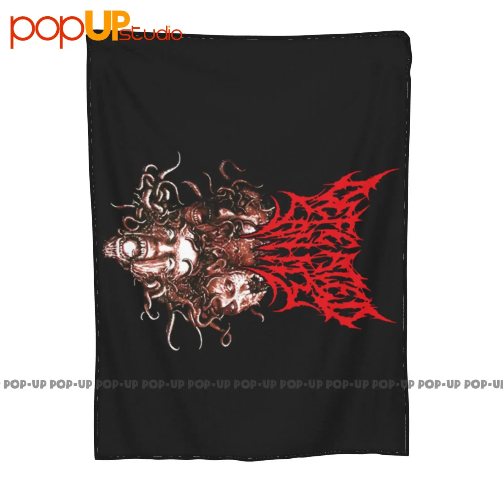 مهزوم العقل الألمانية التقنية الوحش الموت المعادن الاختناق بطانية ناعمة للغاية لحاف الشتاء غطاء أريكة أغطية السرير #2