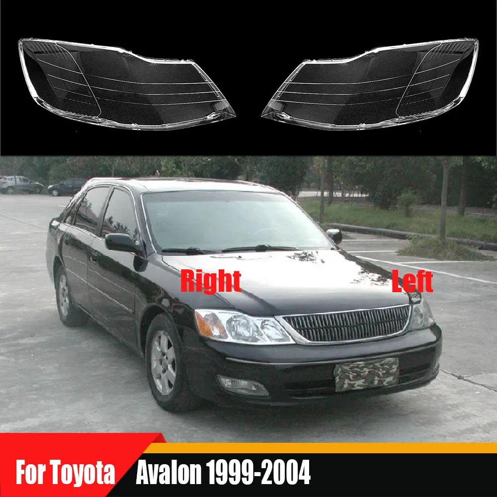 

For Toyota Avalon 1999 2000 2001 2002 2003 2004 Front Headlamp Cover Transparent Lampshade Plexiglass Replace Original Lens