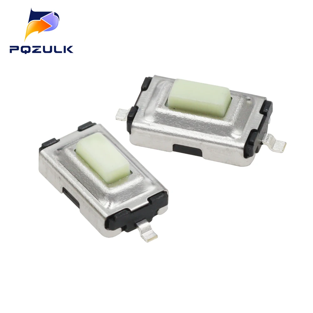 50PCS Tact Touch Micro Switch 3X6X2.5 Tactile Push Button Switch 3*6*2.5 mm SMD 2 Pin Car Remote Control Key Button Switch