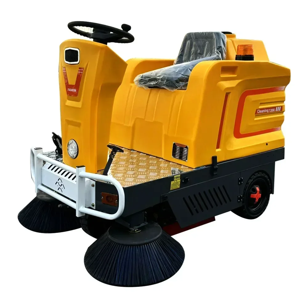 Efficient riding floor cleaning sweeper street road vacuum sweeper factory hospital shopping mall