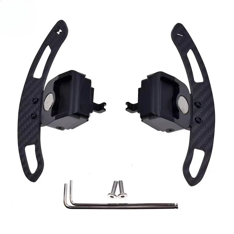 Car Steering Wheel Carbon Fiber Magnetic Paddle Shift Extension For Seat Cupra Leon Formentor