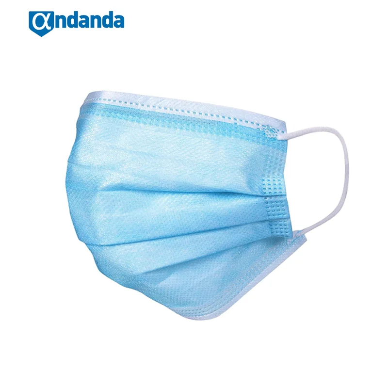 

50Pcs Face Mask Disposable Mouths Mask Masque 3 Layer Filter Mask Anti-dust Breathable Masks Free Shipping Security Protection