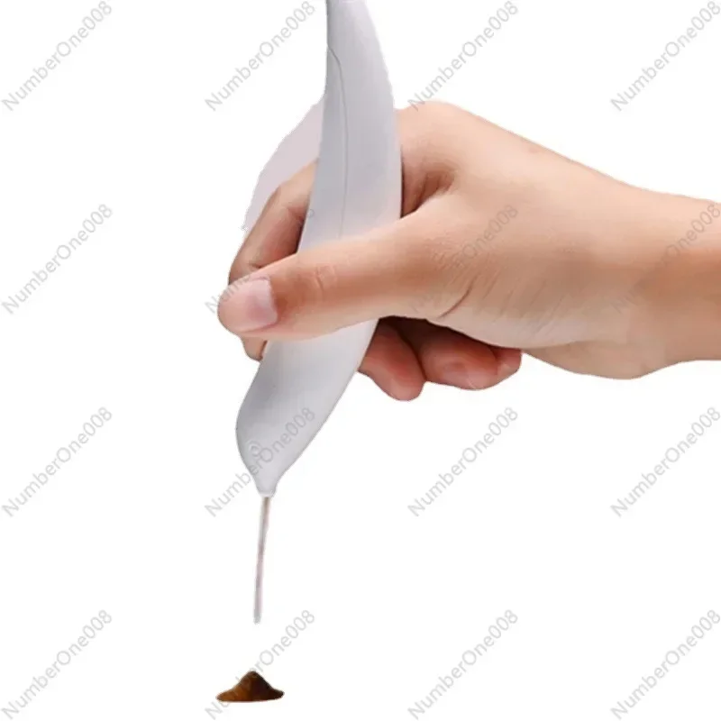 Bird Coffee Pull Pen, Electric Engraving Fun Pull Pen, Manufacturer Wholesale Color Boxed Cake Baking Tools