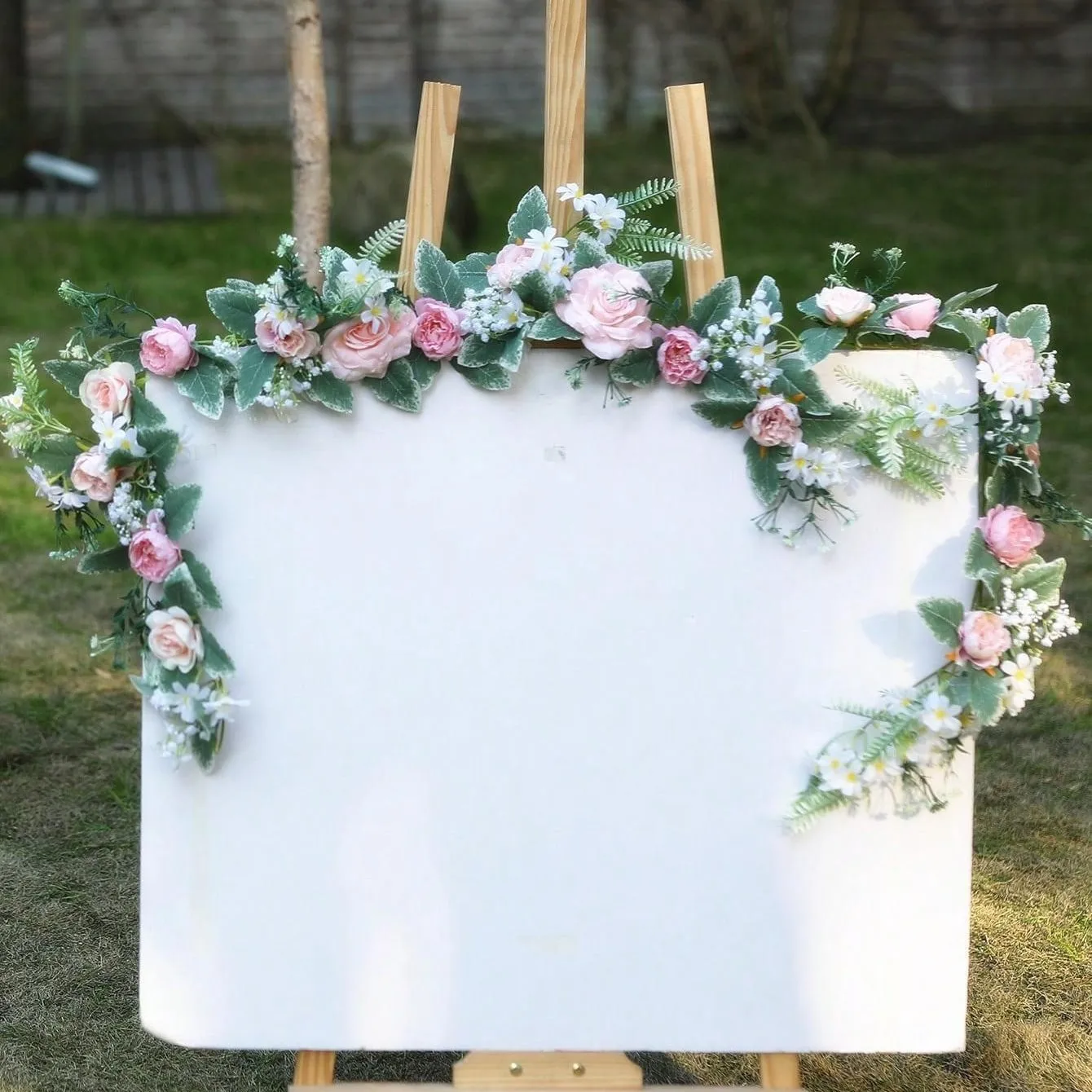 Artificial Rose Flower Vine 175cm Peony Daisy Floral Garlands for Wedding Party Decor Outdoor Table Centerpiece Valentine Day