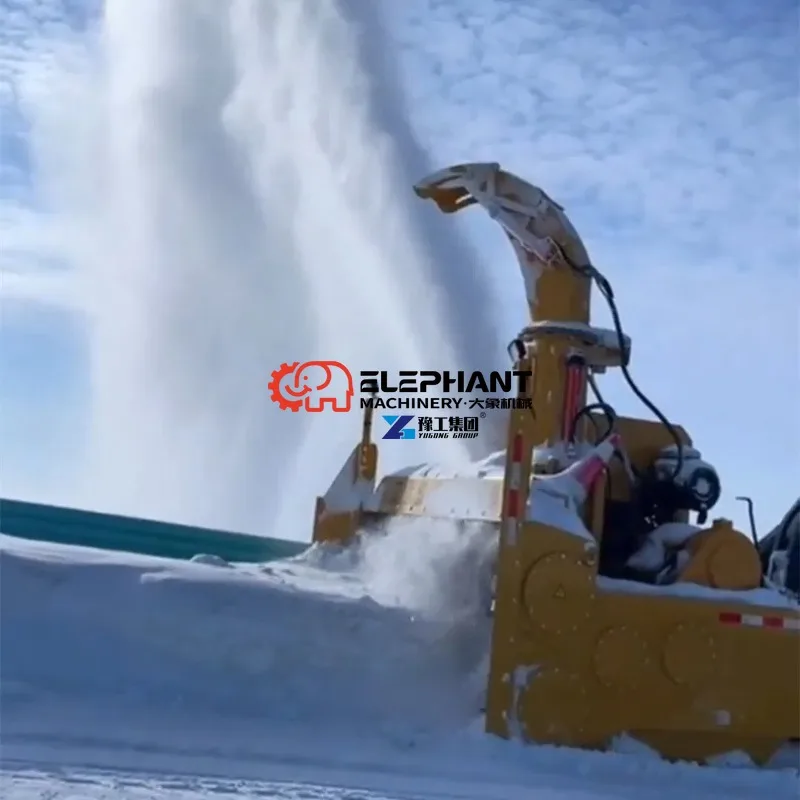 Heavy Duty Tractor Driven Snow Blower Snow Thrower Machine Winter Tool for Farmland Highway and Pavement Surface Snow Clearing