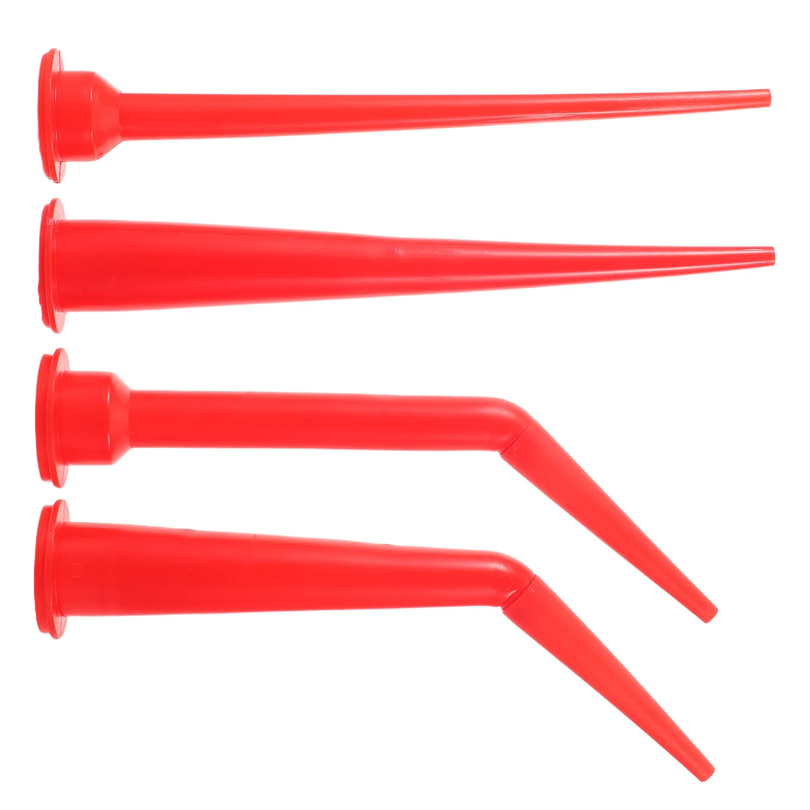 Picture 4: 4Pcs Caulking Nozzle Extension Kit Reusable Caulk Tips Threaded Bent Long Nozzles for Precise Sealant Application Caulk Gun