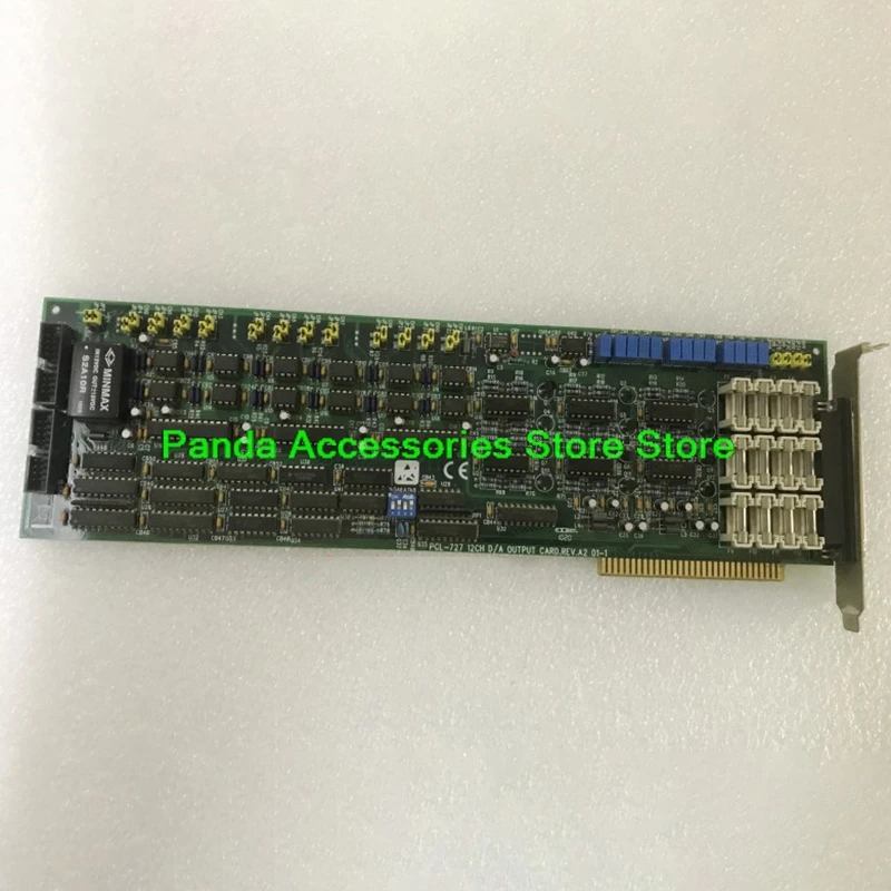 PCL-727 12CH D/A For Advantech Digital I/O Channel Analog Output ISA Card 100% Tested Fast Ship