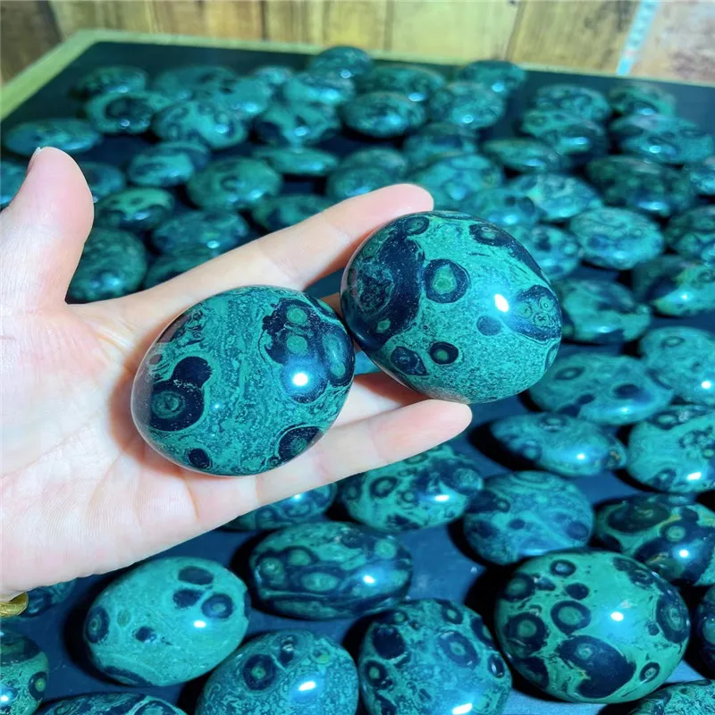 1pc Kambaba Jasper Palm Stone, Kambaba Jasper Smooth Stone