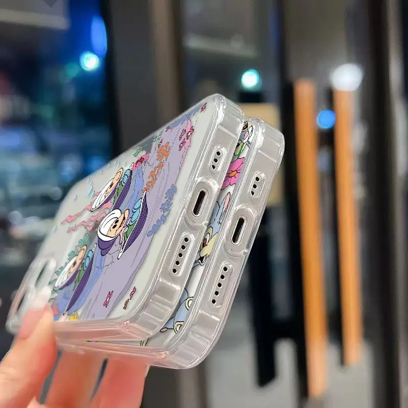 Cute Bambi Thumper Rabbit Magsafe Magnetic Phone Case for iPhone 16 15 14 13 12 11 8 7 Plus Pro Max X XR XSMax Soft Clear Cover