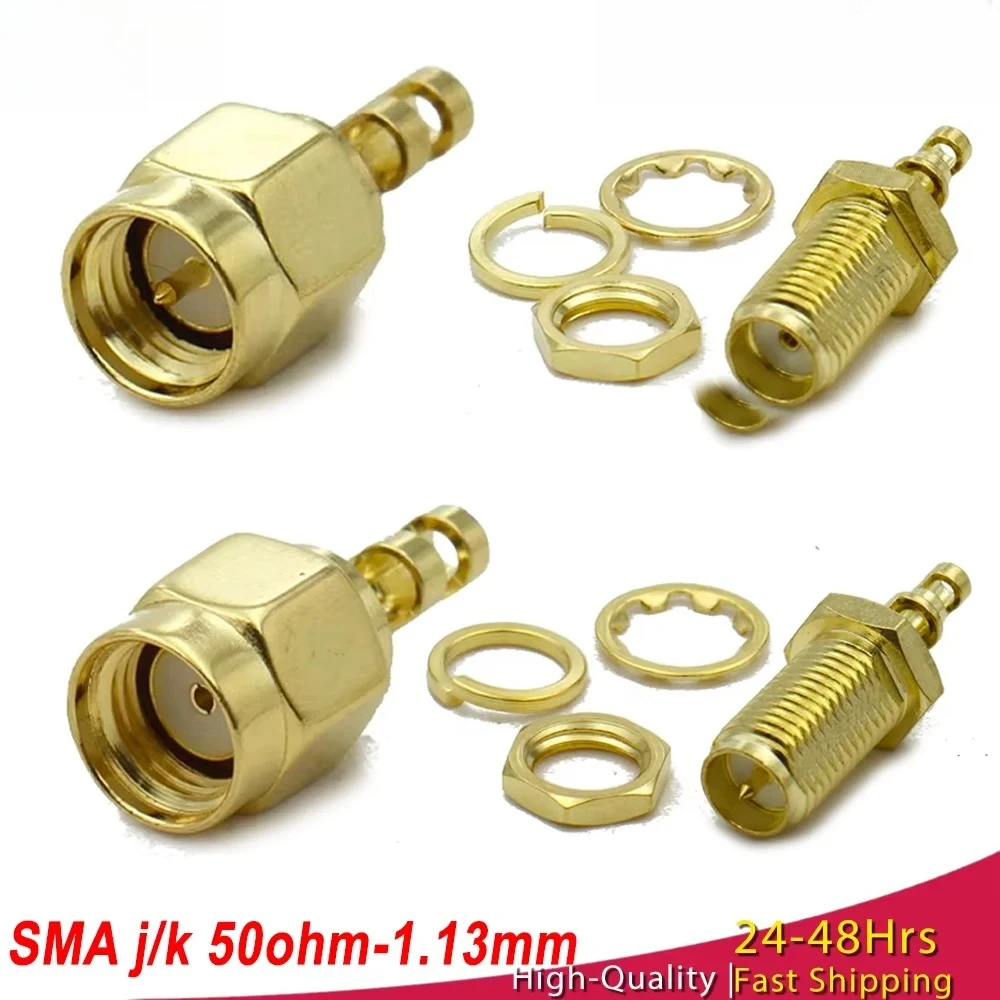 6Pcs Sma Rf Connect… - image