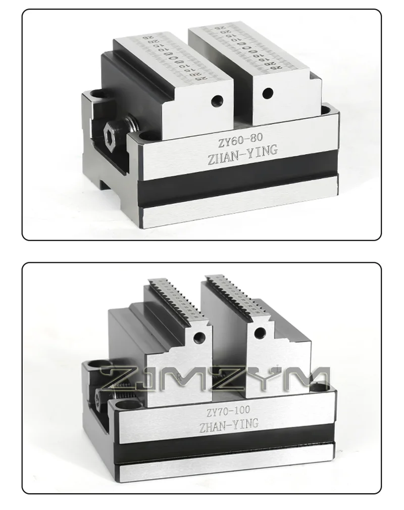 Precision Four Axis Five Axis Turntable Fixture Self Centering CNC Vise CNC Machining Center Concentric Flat Nose Pliers