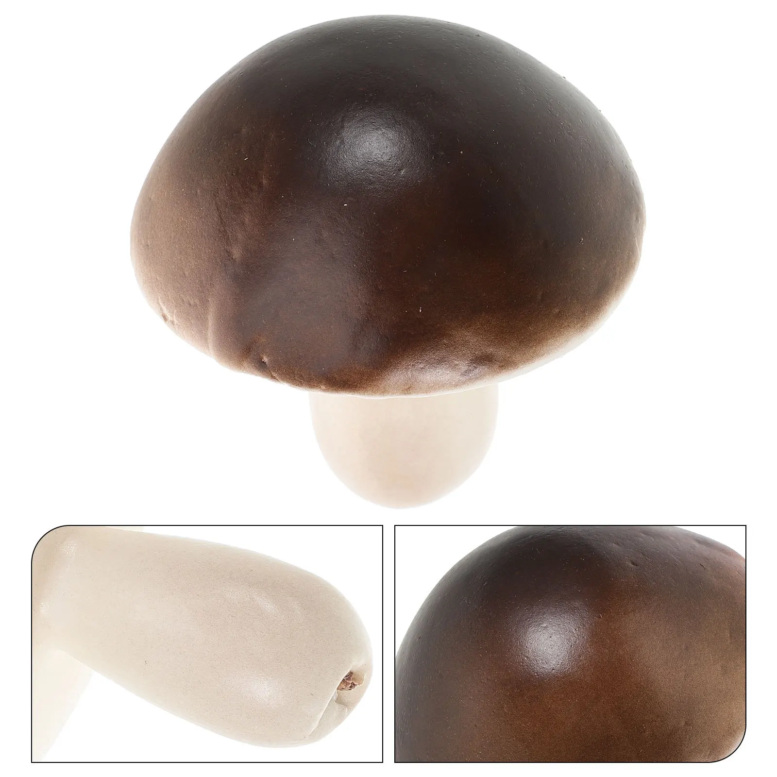 

Adorable Realistic Mushroom Car Antenna Decoration Easy Install Exterior Car Roof Ornament for Suv Truck Vehicles