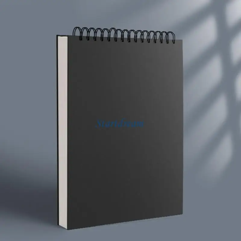 แผ่นร่าง Wirebound 60 แผ่น 210x290 มม. หนังสือร่าง 160gsm สำหรับวาด K92C