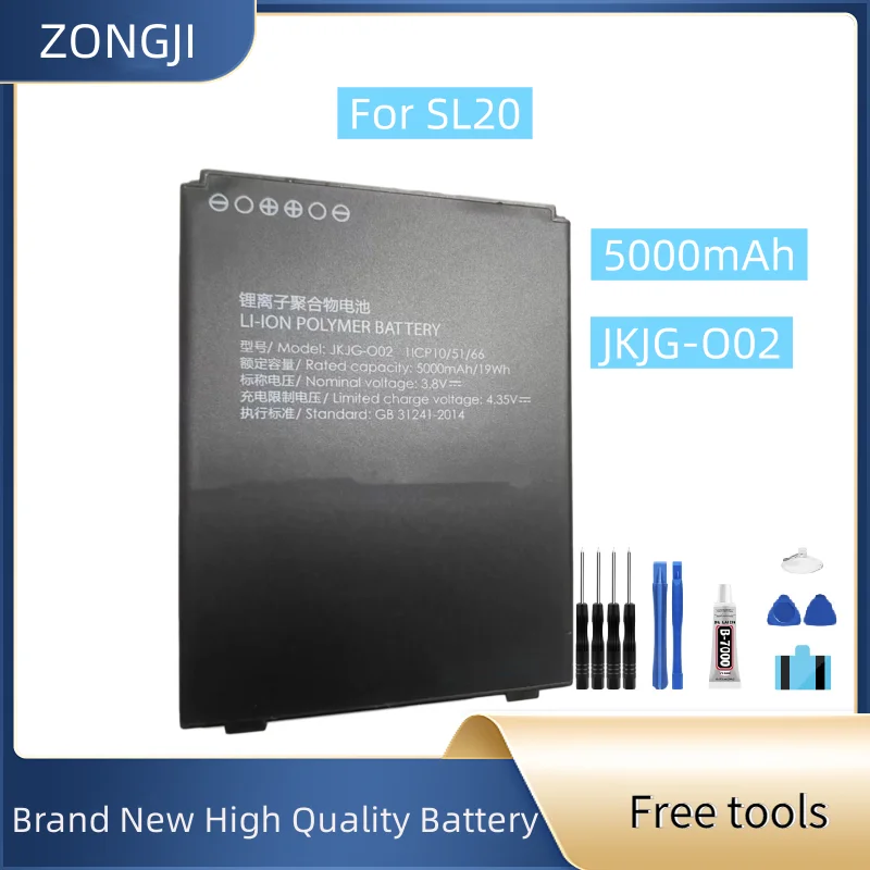 

New Battery JKJG-O02 5000mAh For SL20 Battery + Free Tools