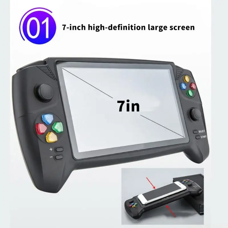

Перезаряжаемая игровая консоль M5TD, игровые аксессуары, поддержка расширения TF-карты