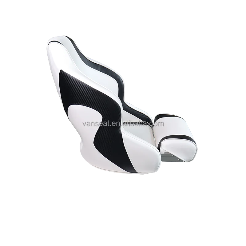 

Custom Boat Seat Luxury Marine Vinyl High Quality Boat Bucket Seat Fishing Helm Seat Flip up Bolster Sport Style Boat Chair