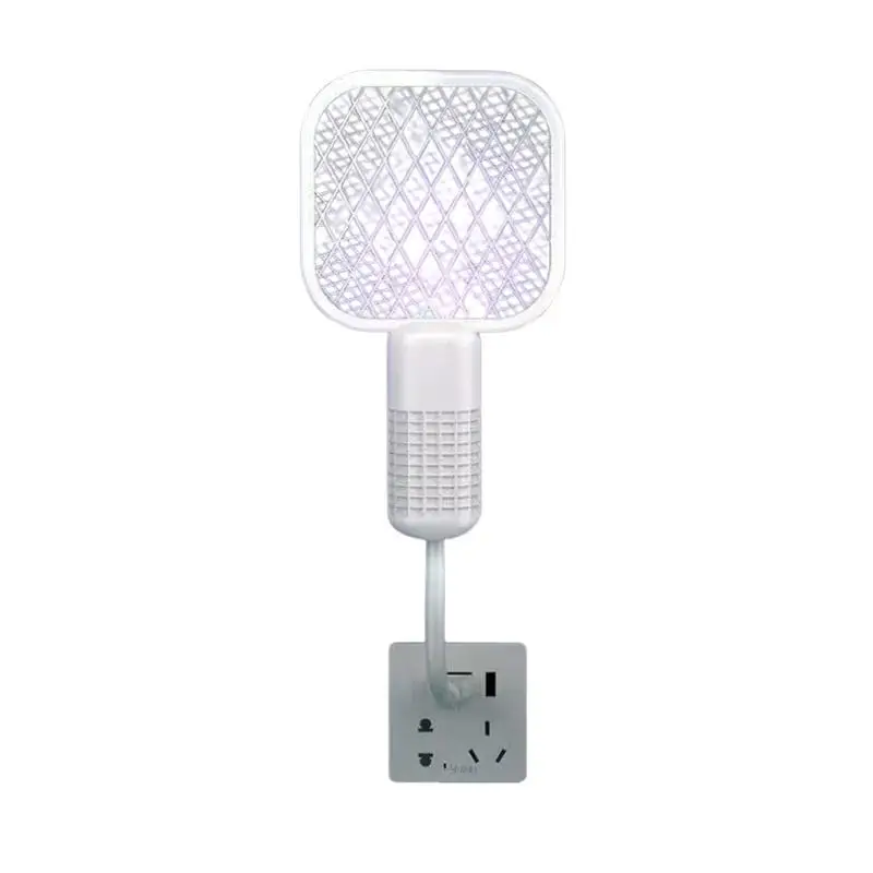Rechargeable Electric Mosquito Swatter Trap UV Insect Zapper USB Powered Racket Pest Control for Bedroom and Home image 5