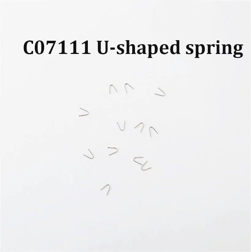 Watch Accessories Suitable For CO7111 Movement Strip Clamp Plate U-shaped Spring c07111 Mechanical Movement Repair Parts