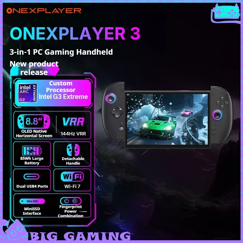 OneXPlayer 3 G3e Handheld Gaming PC 8.8