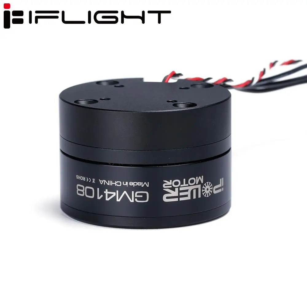 iFlight iPower Gimbal Motor GM4108H-120T UAV-Pod-Motor / Plattenspieler Airborne Lidar Pod-Motor mit AS5048A-Encoder / Encode-Alu-Gehäuse